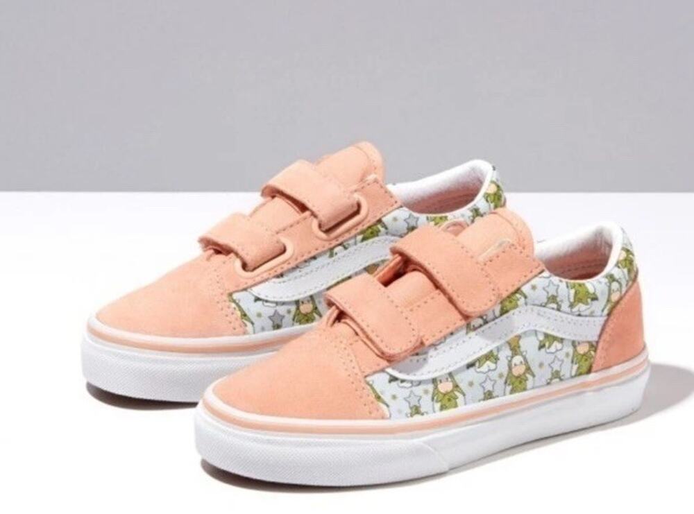 VANS KIDS OLD SKOOL V HOLIDAY UNICORNS PINK ORIGINAL Little Kids 10.5c NWT